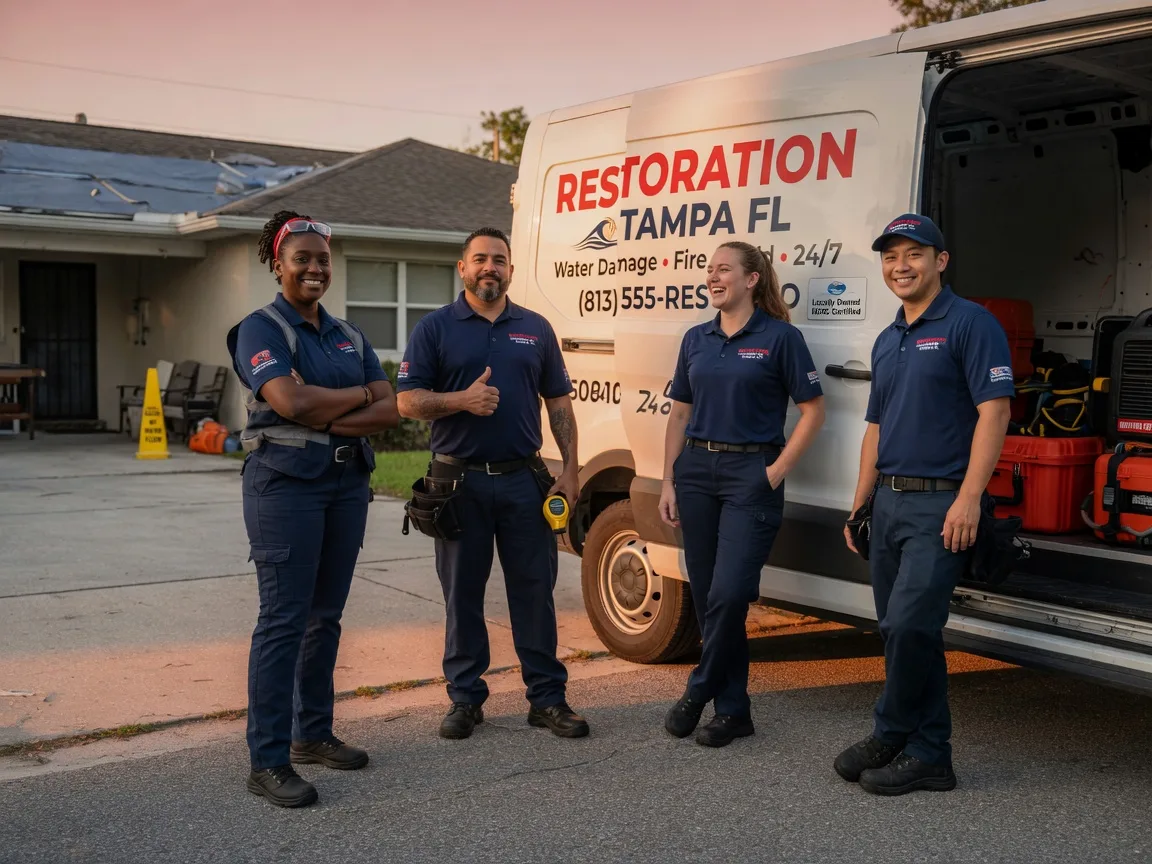 Water Damage Restoration company in Simpson, NC
